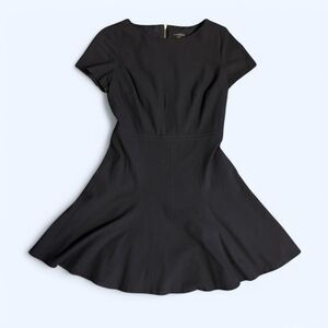 Ann Taylor Black/Navy Mini Dress size 2